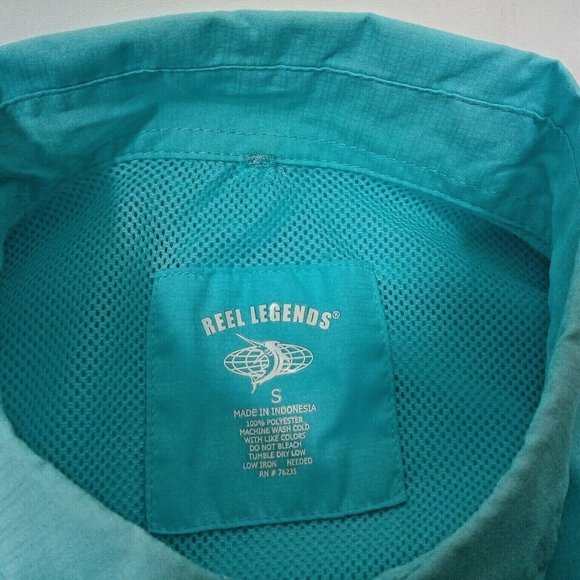 Bundle “3 x $20" Reel Legends Men's Saltwater ii Fishing S/S UPF 50 Vented Shirt - Picture 4 of 7